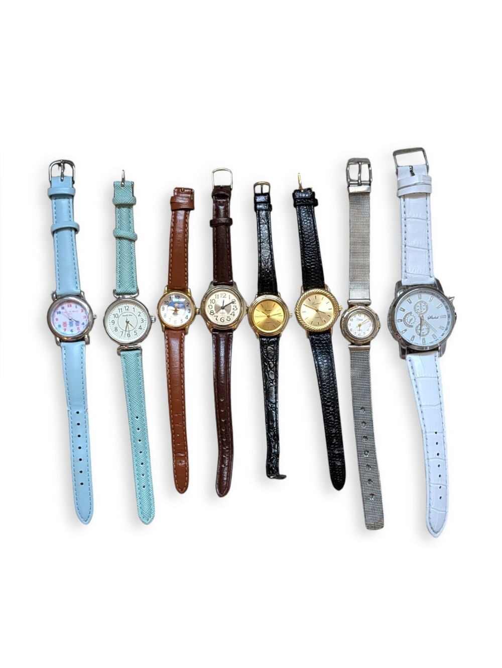 Watches Lot Vivani Amalfi Dea Watch-It Multicolor 8pc Wristwatch Bundle Set